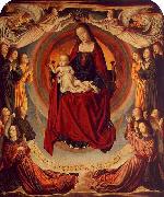 Master of Moulins Coronation of the Virgin china oil painting reproduction